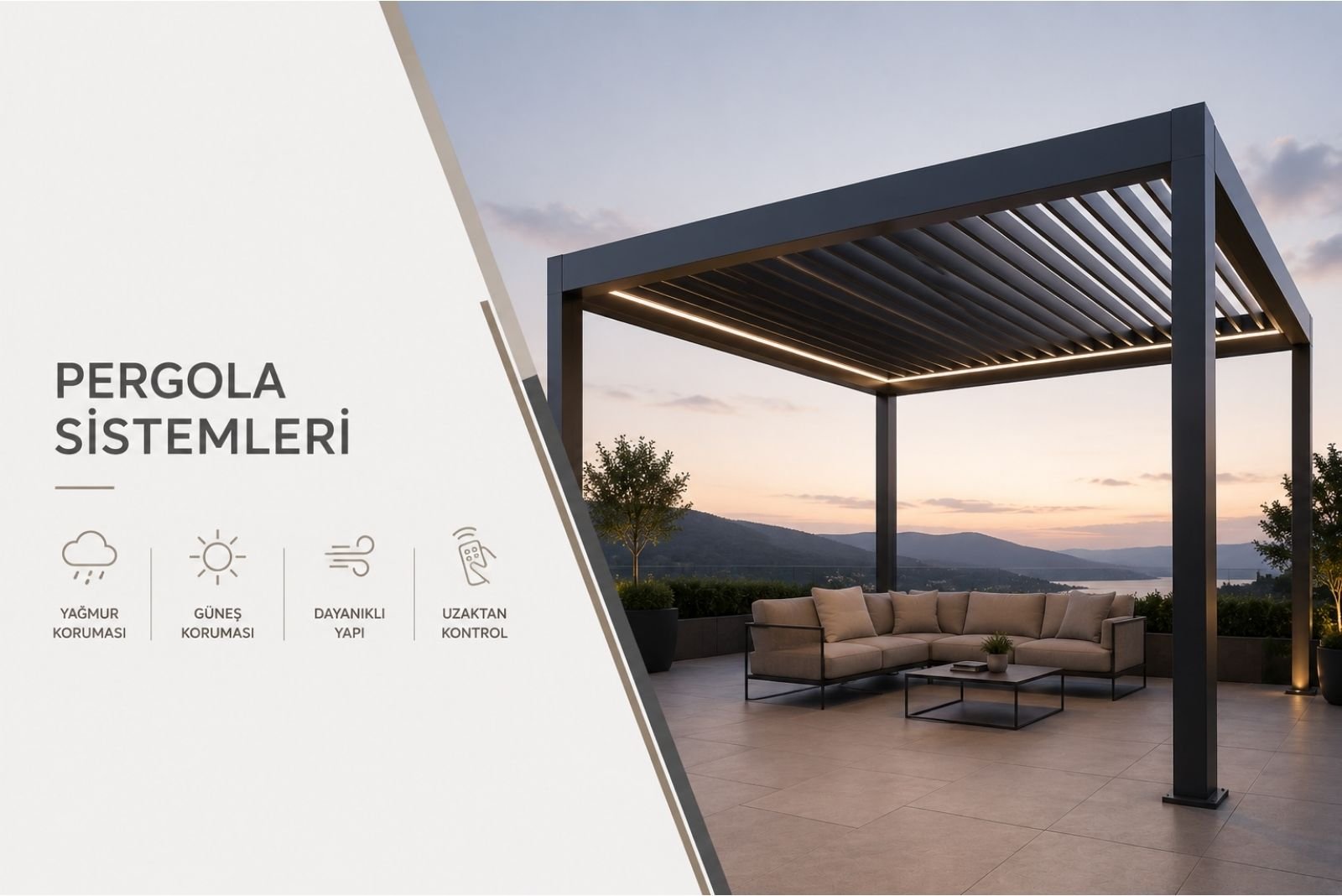 PERGOLA SİSTEMLERİ